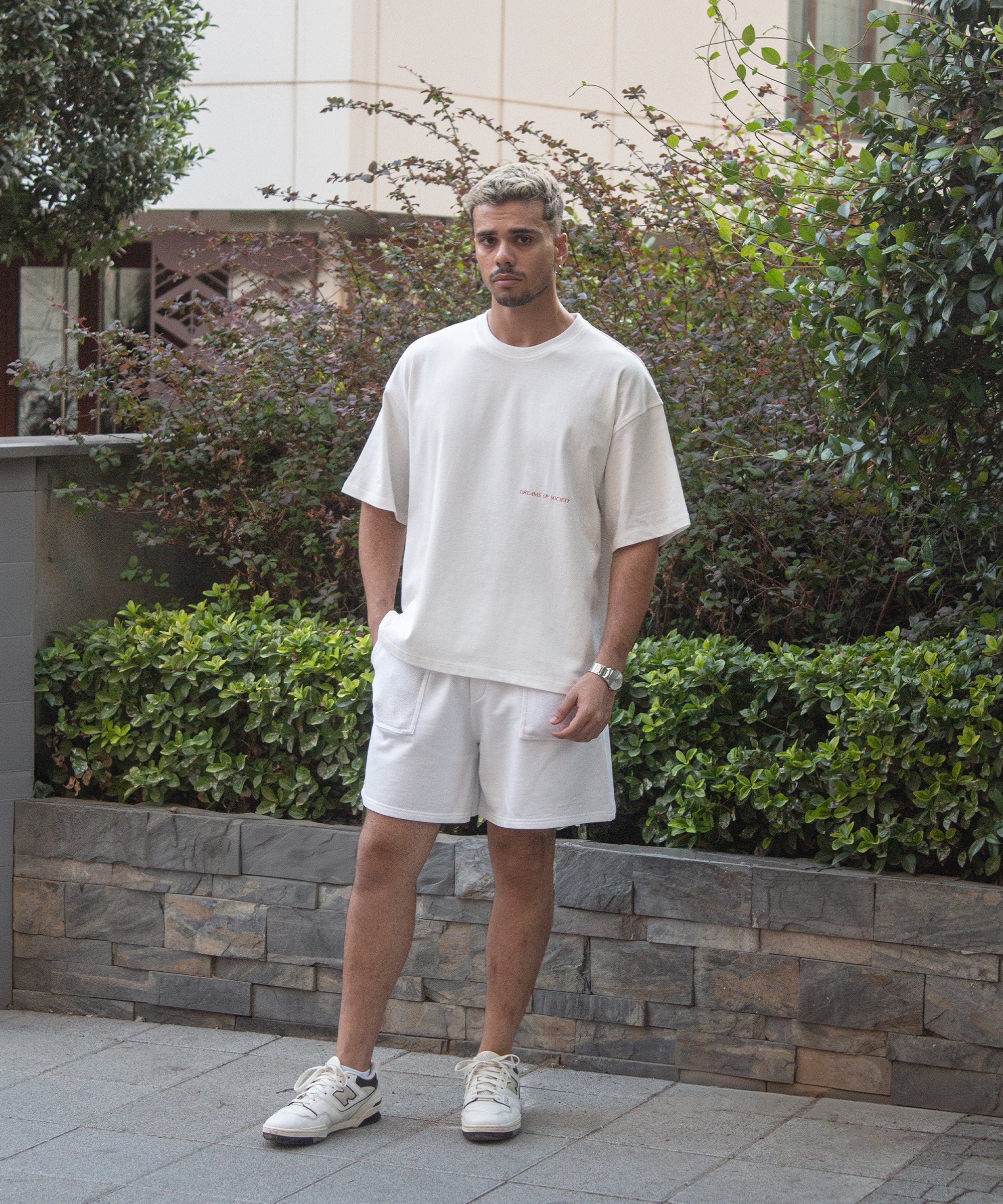 Men's Shorts Off White – DREAMS OF SOCIETY