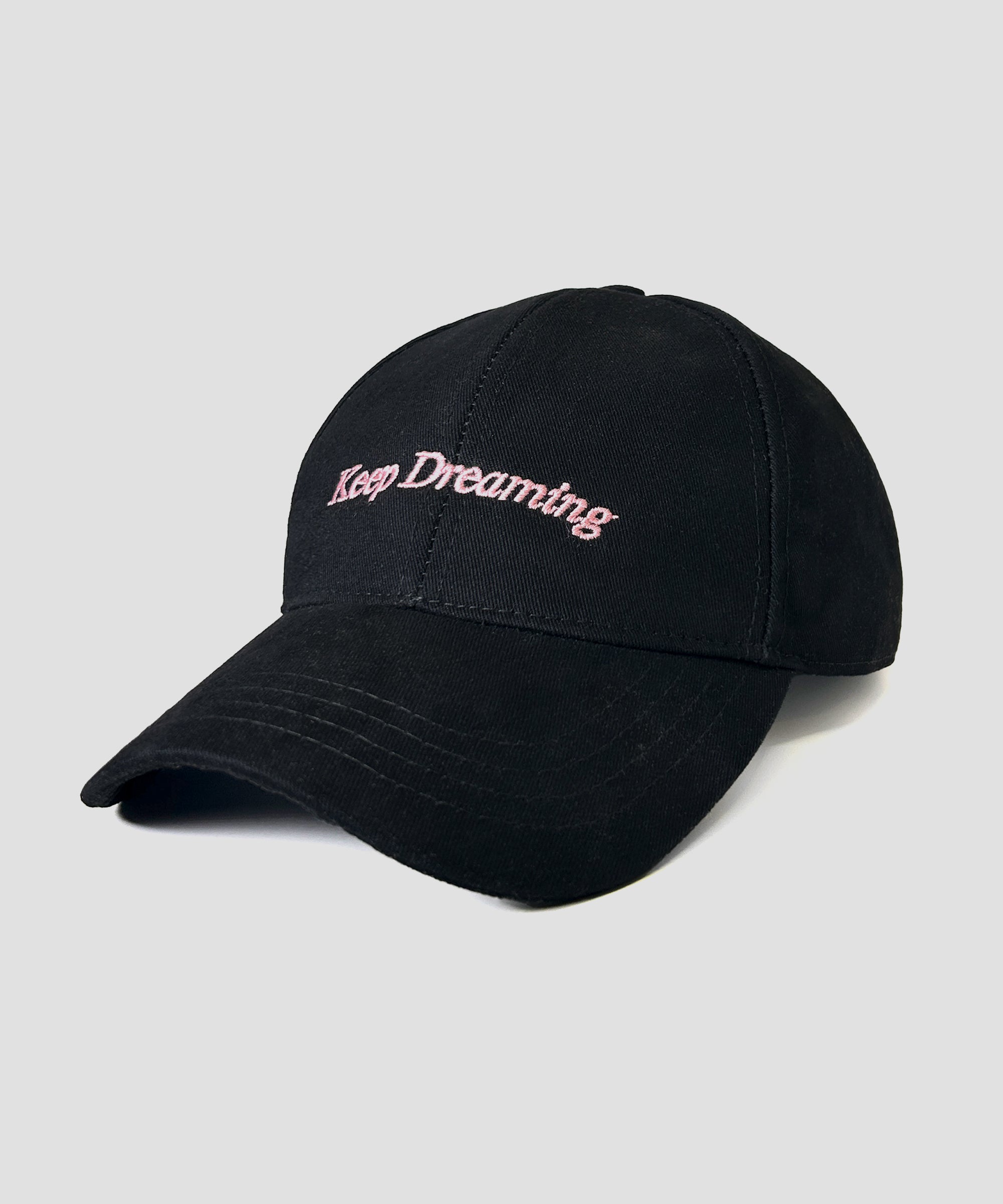 "Keep Dreaming" Cap Black