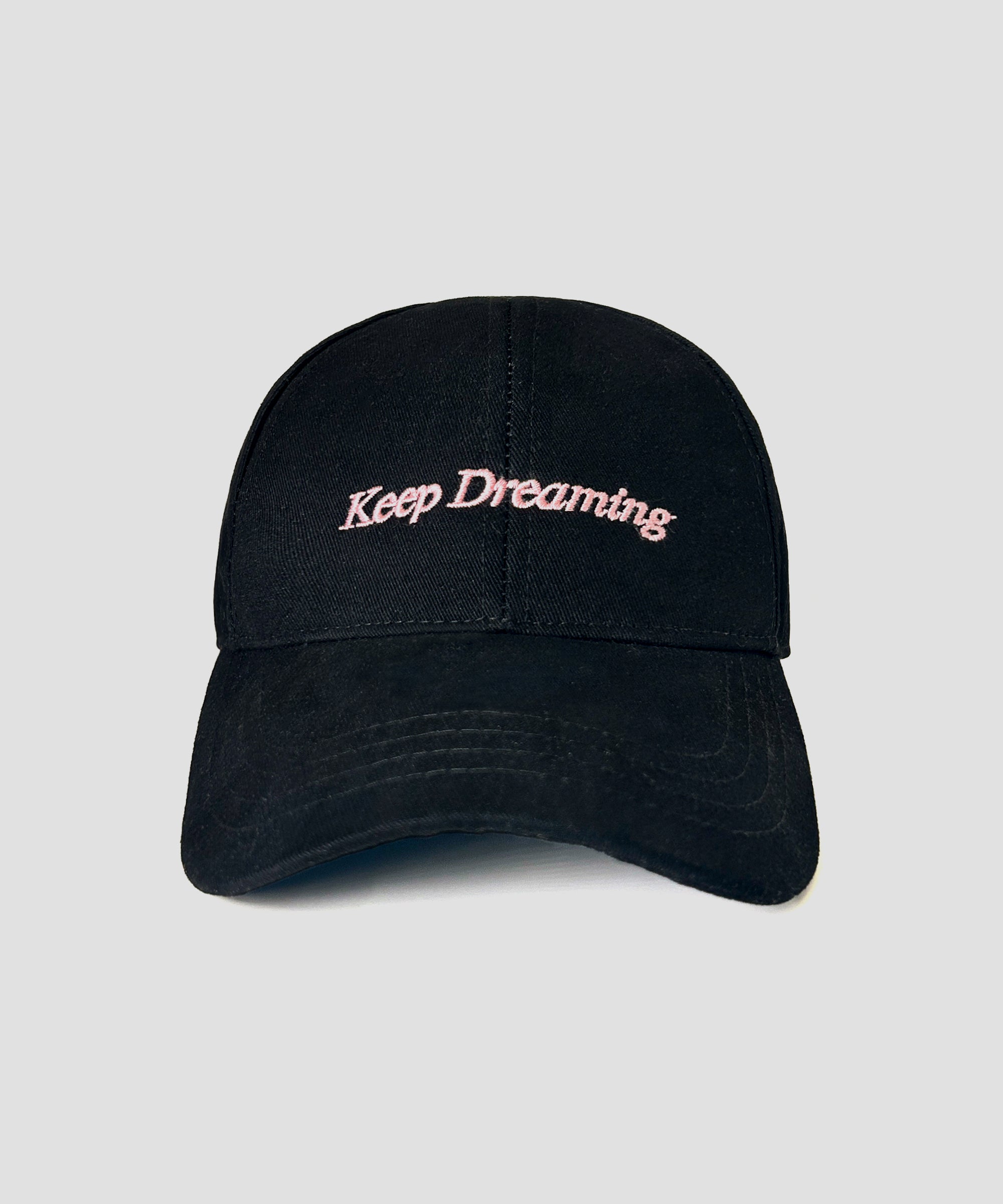 "Keep Dreaming" Cap Black