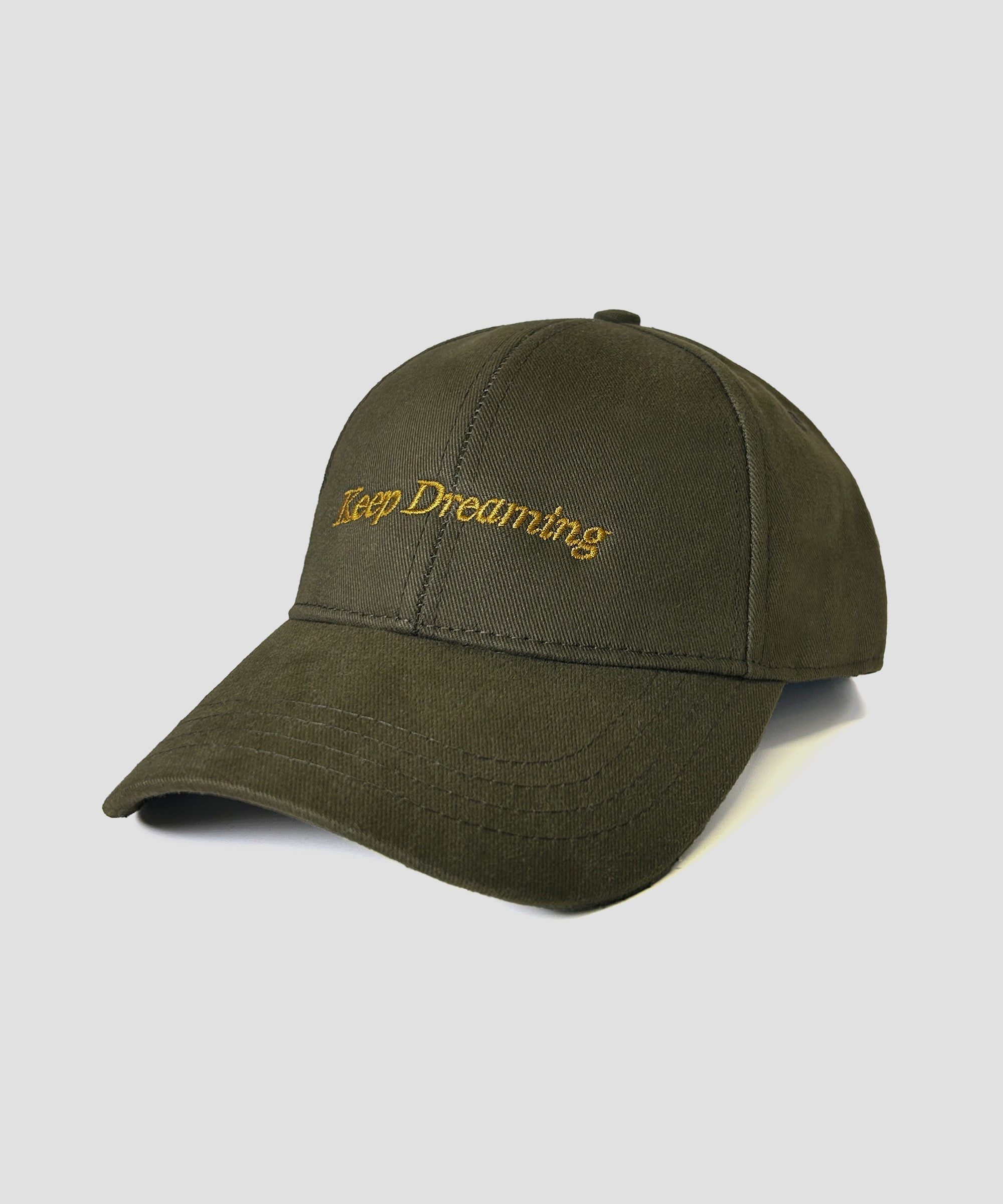 "Keep Dreaming" Cap Khaki