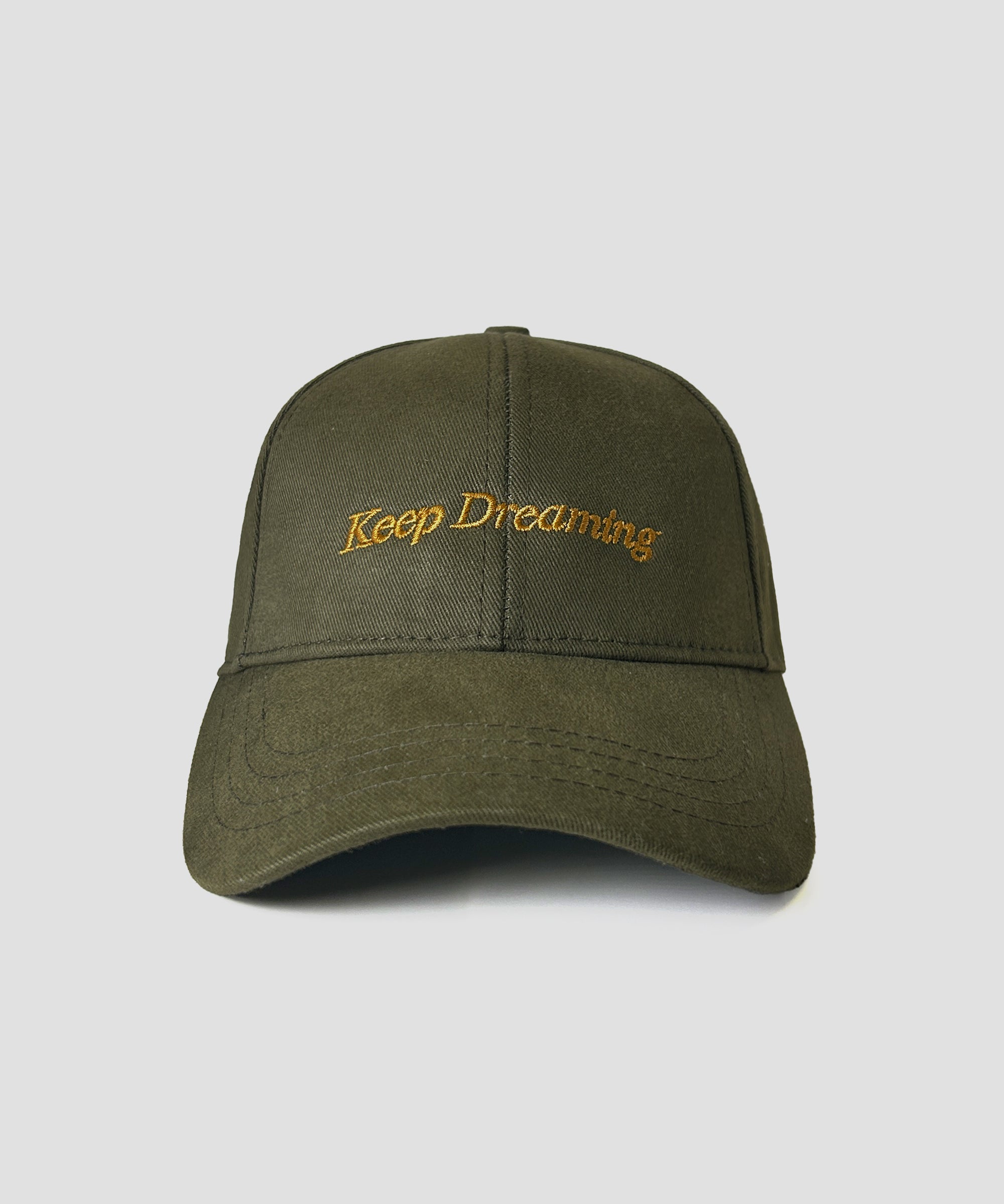 "Keep Dreaming" Cap Khaki